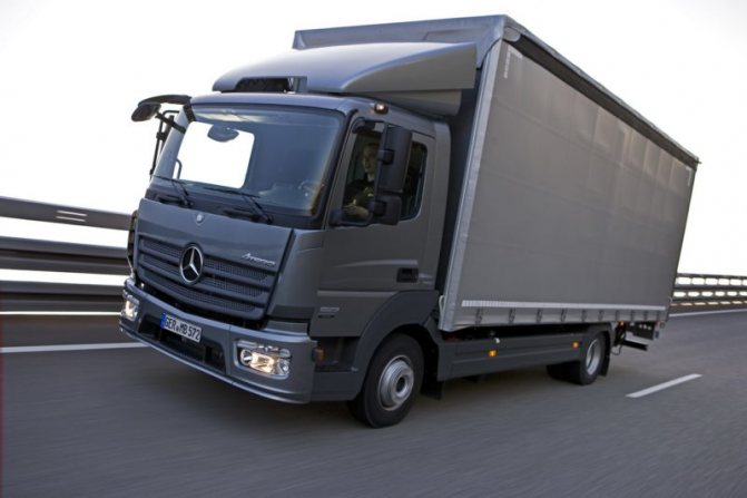 Технические характеристики Mercedes Benz Atego, двигатель и расход топлива