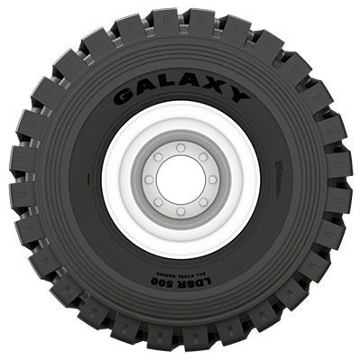 Galaxy LDSR 500: новый типоразмер шины для бульдозеров и колесных погрузчиков с улучшенным сцеплением и увеличенным сроком службы